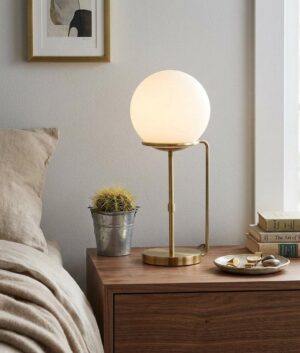 Luma Opal Glass Table Lamp